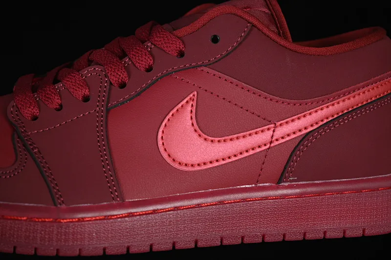 All categories Air Jordan Jordan series basketball shoes Air Jordan 1 Low Air Jordan 1 Low AJ1 Joe 1 raw rubber wine red low-top retro cultural basketball shoes IB7012-600